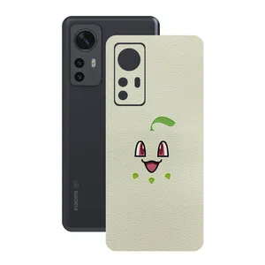 Remax cover sticker Leth model Chikorita Pokemon design suitable for Xiaomi 12X mobile phone
