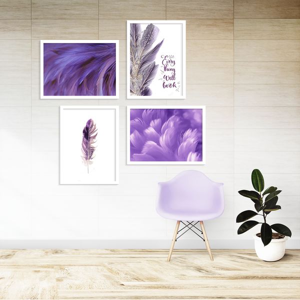 تابلو مدل Maha-VP409 مجموعه 4 عددی