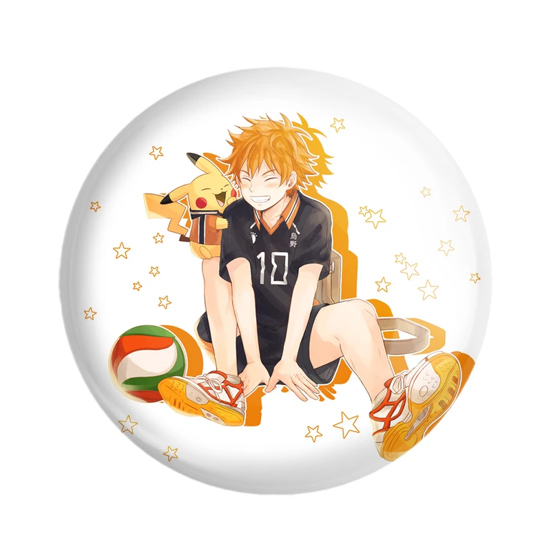 پیکسل خندالو مدل هیناتا شویو انیمه هایکیو کد 17786