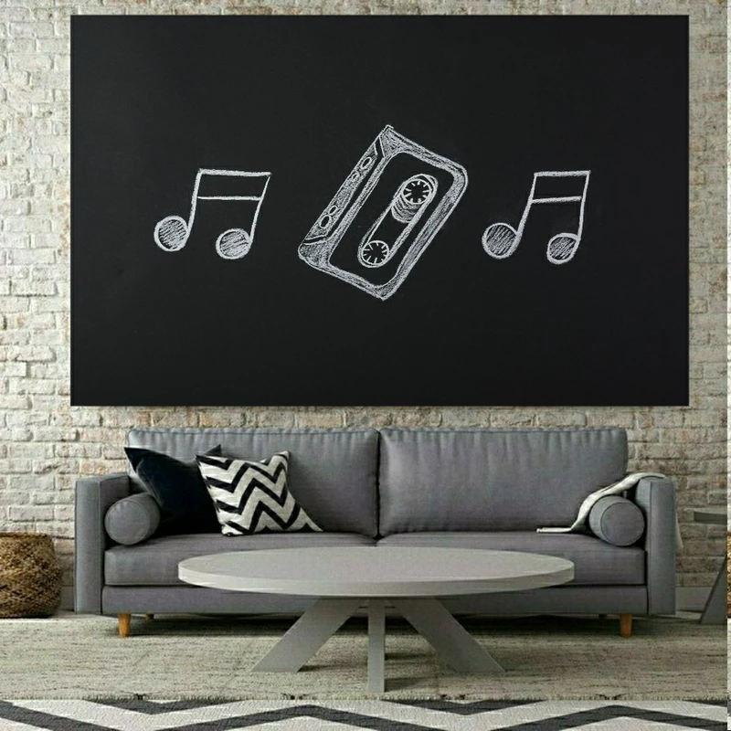 تابلو بوم طرح نت موسیقی مدل تخته سیاه کد SDB1905