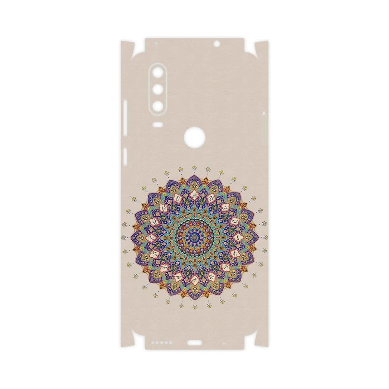 برچسب پوششی ماهوت مدل Art of Illumination 5-FullSkin مناسب برای گوشی موبایل موتورولا One Action