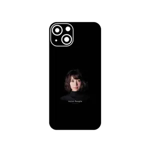 MAHOOT Portrait of an Asian Woman Cover Sticker for Apple iPhone 13