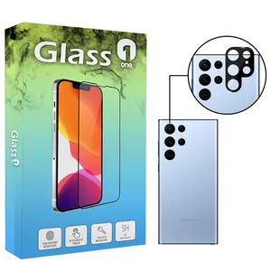 محافظ لنز دوربین گلس وان مدل Flz-01 مناسب برای گوشی موبایل سامسونگ Galaxy S22 Ultra