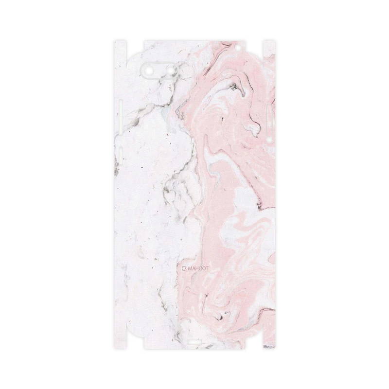 برچسب پوششی ماهوت مدل Blanco-Pink-Marble-FullSkin مناسب برای گوشی موبایل هوآوی Y5 Prime 2018