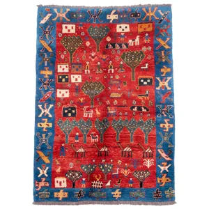 گبه دستباف چهار متری سی پرشیا کد 171451