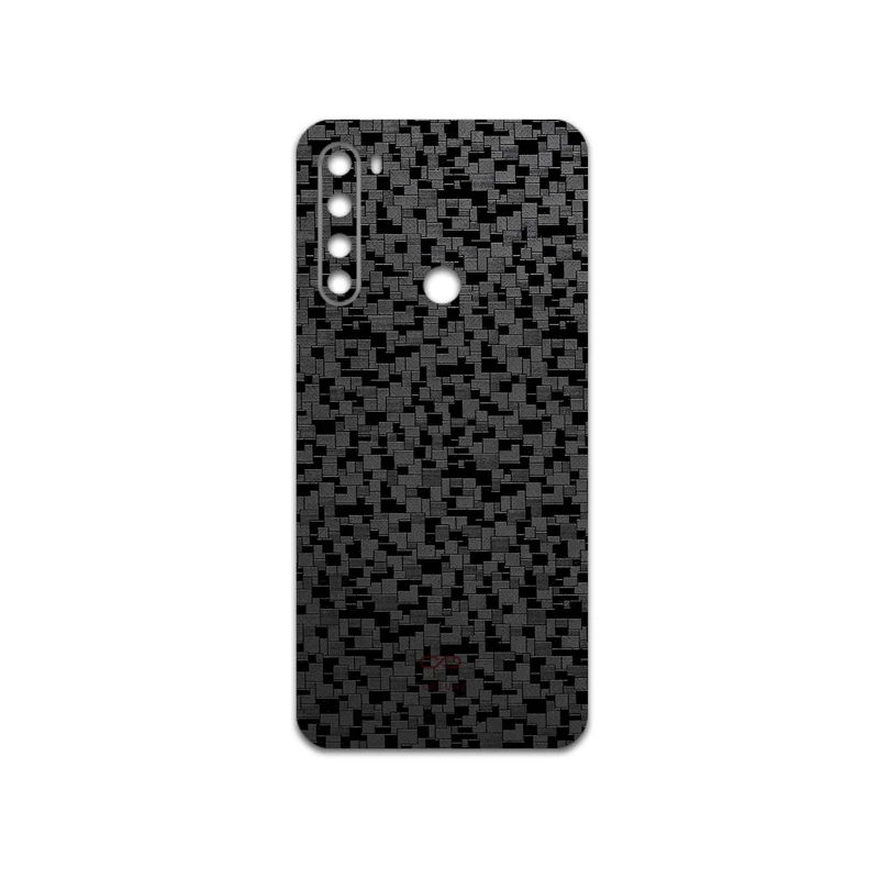 برچسب پوششی ماهوت مدل Black-Silicon مناسب برای گوشی موبایل شیائومی Redmi Note 8 2021