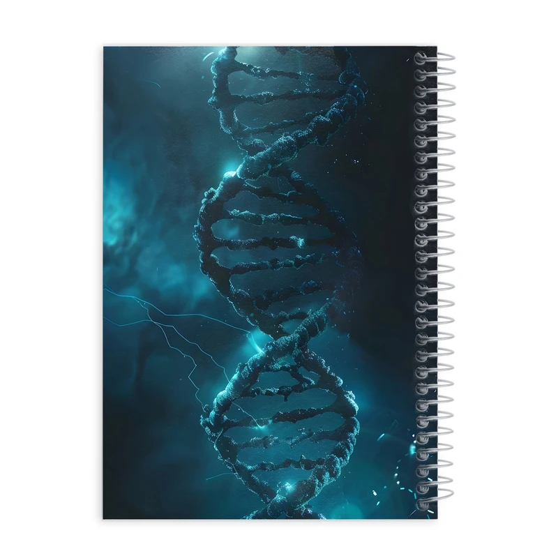 دفتر مشق 100 برگ طرح DNA کد Vz11