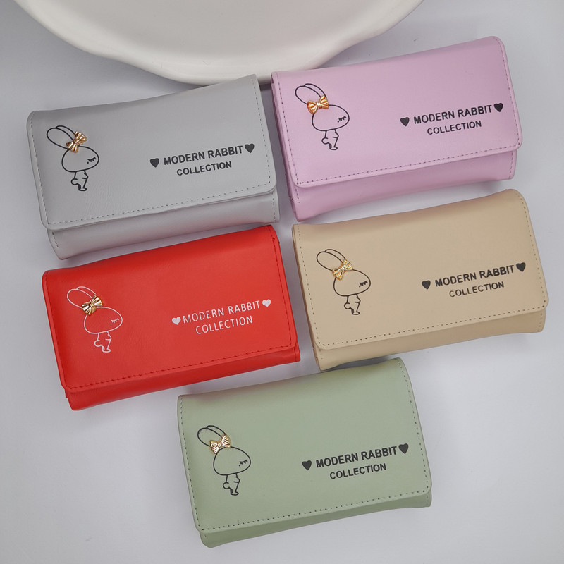 کیف پول زنانه مدل B_RABBIT کد 013