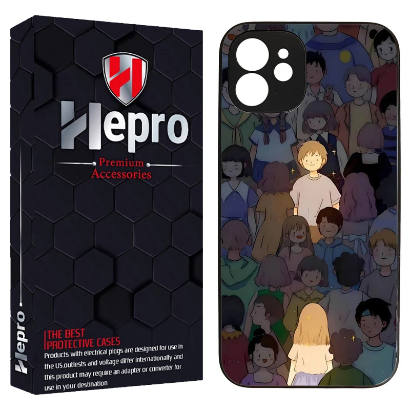 کاور هپرو طرح فانتزی مدل TPU مناسب برای گوشی موبایل اپل IPHONE 12