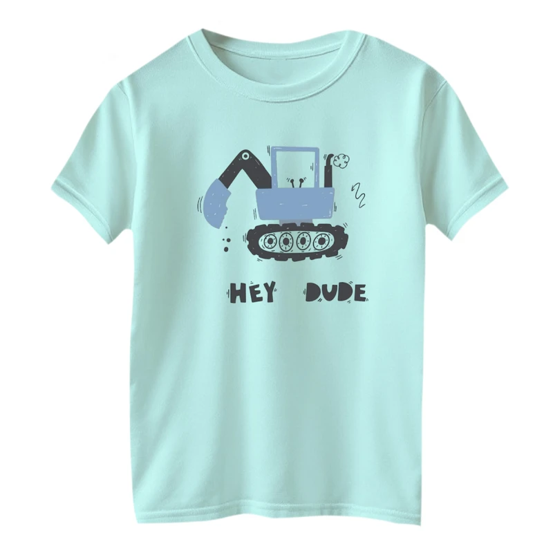 تی شرت آستین کوتاه بچگانه مدل ماشین کد ۵