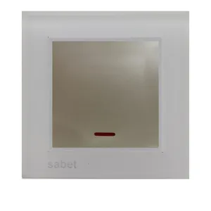 کلید تک پل ثابت الکتریک مدل پارمیس کد B-G