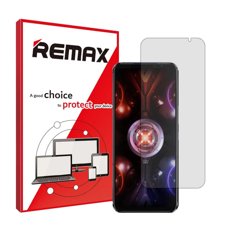 محافظ صفحه نمایش شفاف ریمکس مدل Resistant مناسب برای گوشی موبایل ایسوس ROG Phone 5s Pro