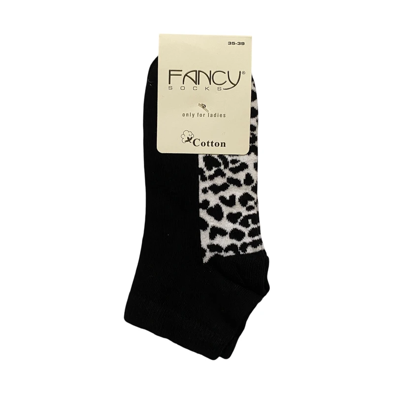 جوراب ساق کوتاه زنانه فنسی مدل نخی