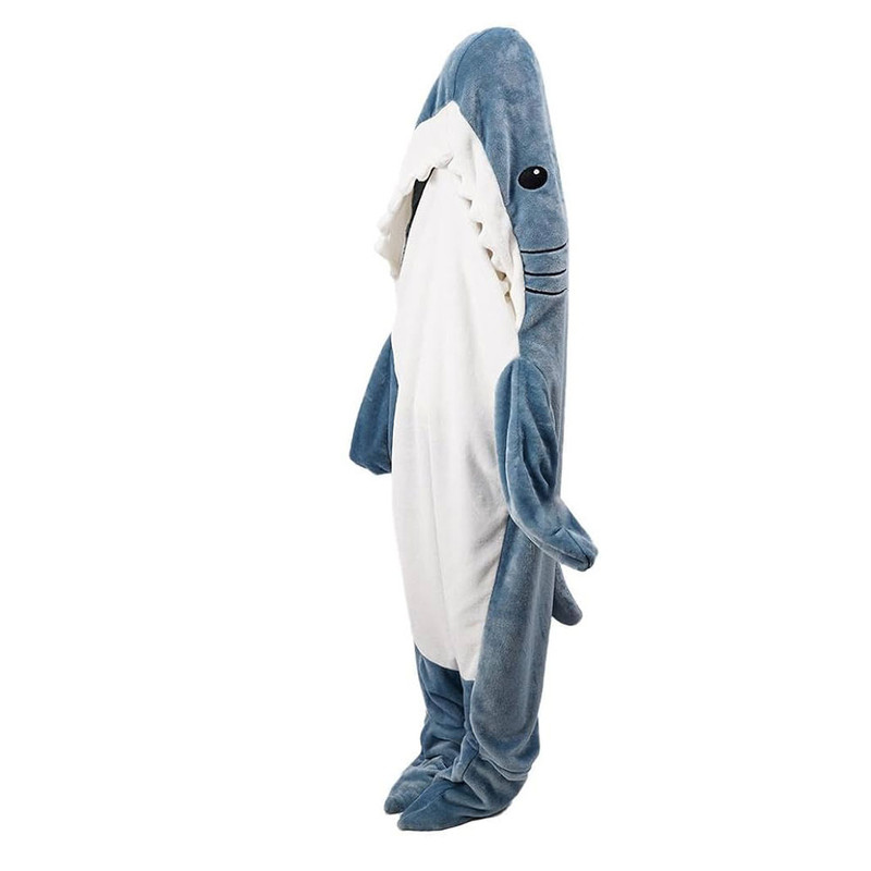 پتو مدل کوسه ای سایز 200x75 سانتی متر