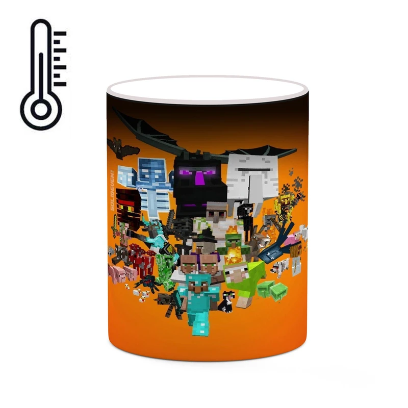 ماگ حرارتی کاکتی طرح ماینکرافت minecraft مدل mgh41342