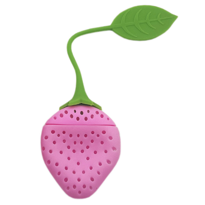 دمنوش ساز مدل توت فرنگی سیلیکونی