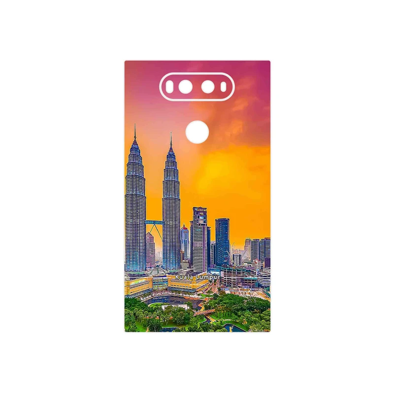 برچسب پوششی ماهوت مدل City of Kuala Lumpur مناسب برای گوشی موبایل ال جی V20