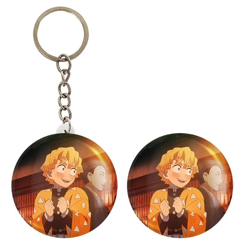 پیکسل خندالو مدل زنیتسو انیمه شیطان کش کد 12794 به همراه جاکلیدی