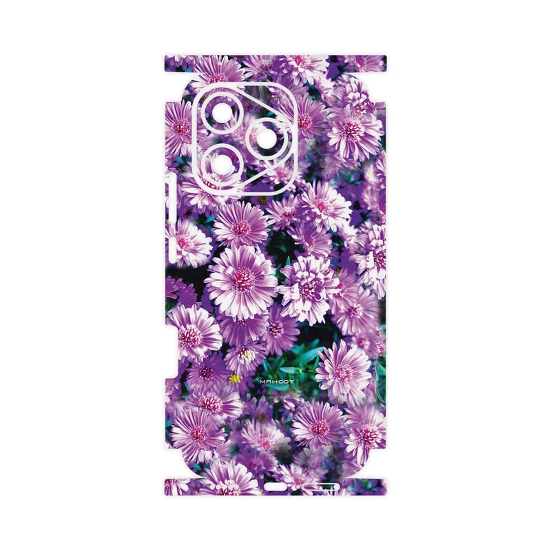برچسب پوششی ماهوت مدل Purple_Flower-FullSkin مناسب برای گوشی موبایل آنر 400 Lite