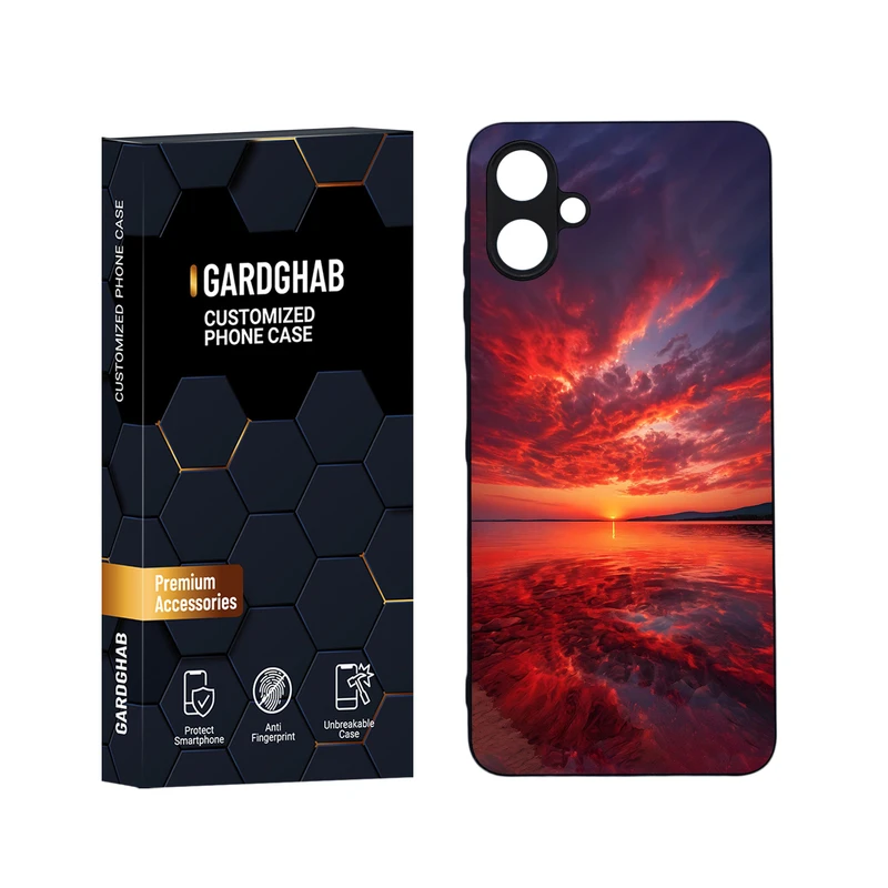 کاور گارد قاب مدل طبیعت مناسب برای گوشی موبایل سامسونگ Galaxy A06 