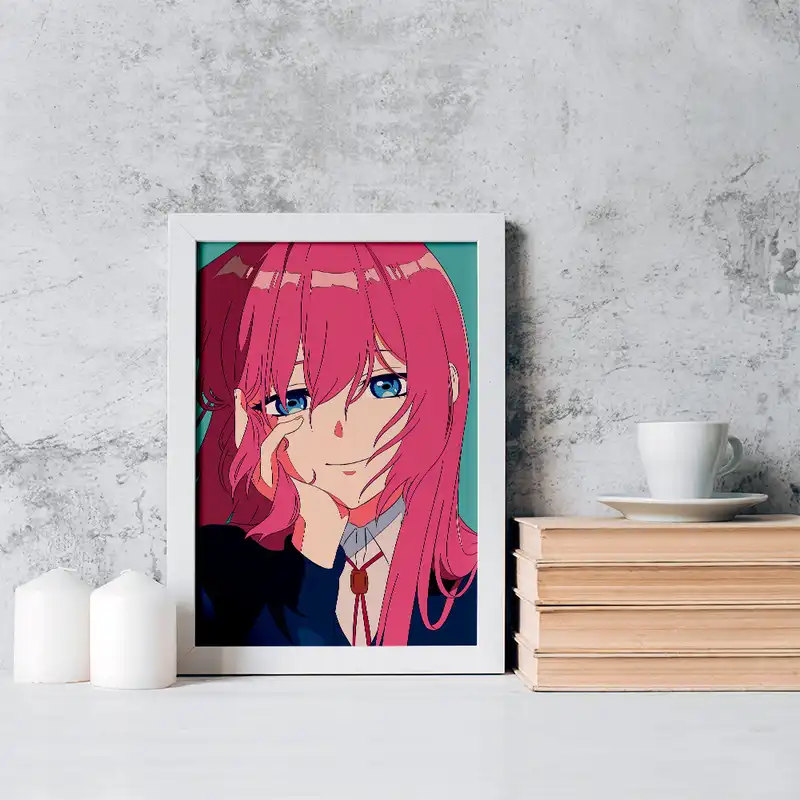 تابلو خندالو مدل شیکیموری سان انیمه شیکیموری کد 15912