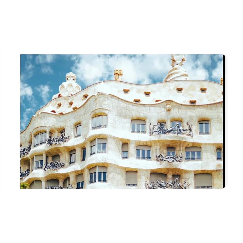تابلو شاسی عرش طرح گردشگری اسپانیا مدل کازا میلا یا خانه میلا کد As6288