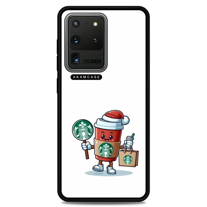 کاور آکام مدل AMC-WSGS20U-STARBUCKS-32 مناسب برای گوشی موبایل سامسونگ Galaxy S20 Ultra