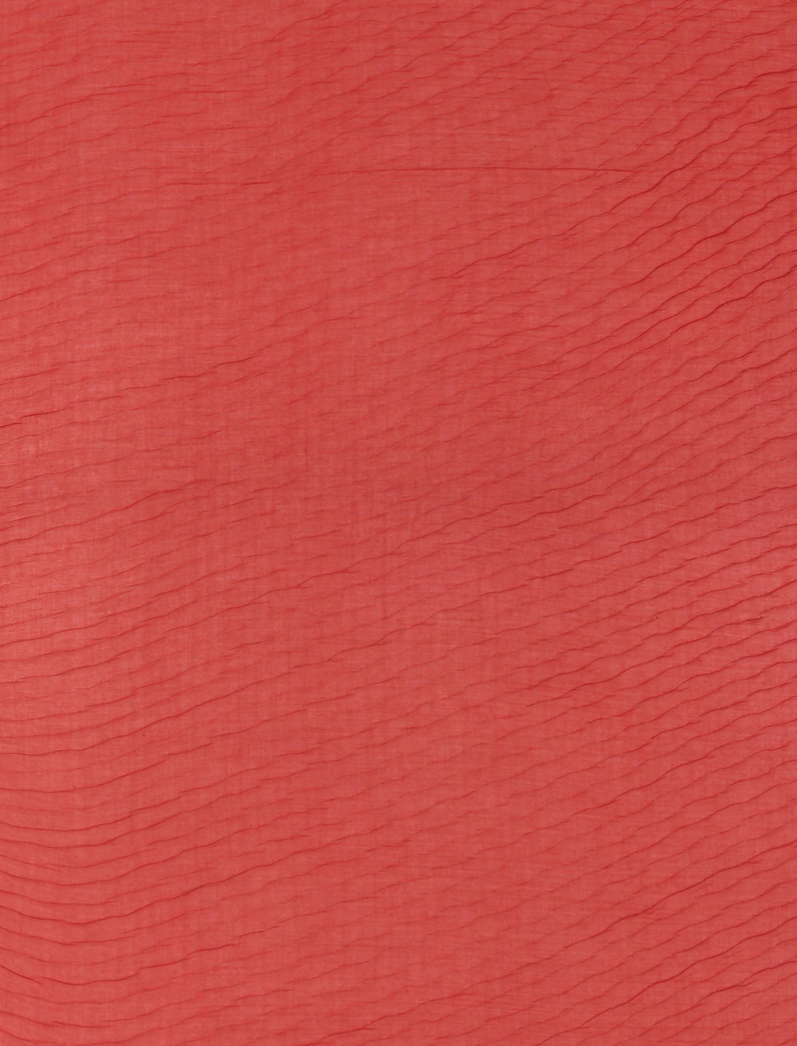 شال ساده زنانه - پونت روما تک سایز - قرمز - 5