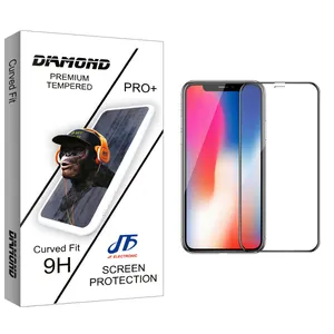 JF Diamond glass Screen Protector For Apple iphone x/xs/11pro