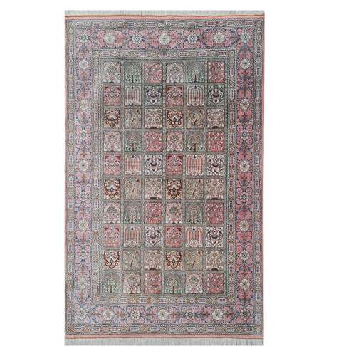 فرش دستبافت یک و نیم متری کد 1190