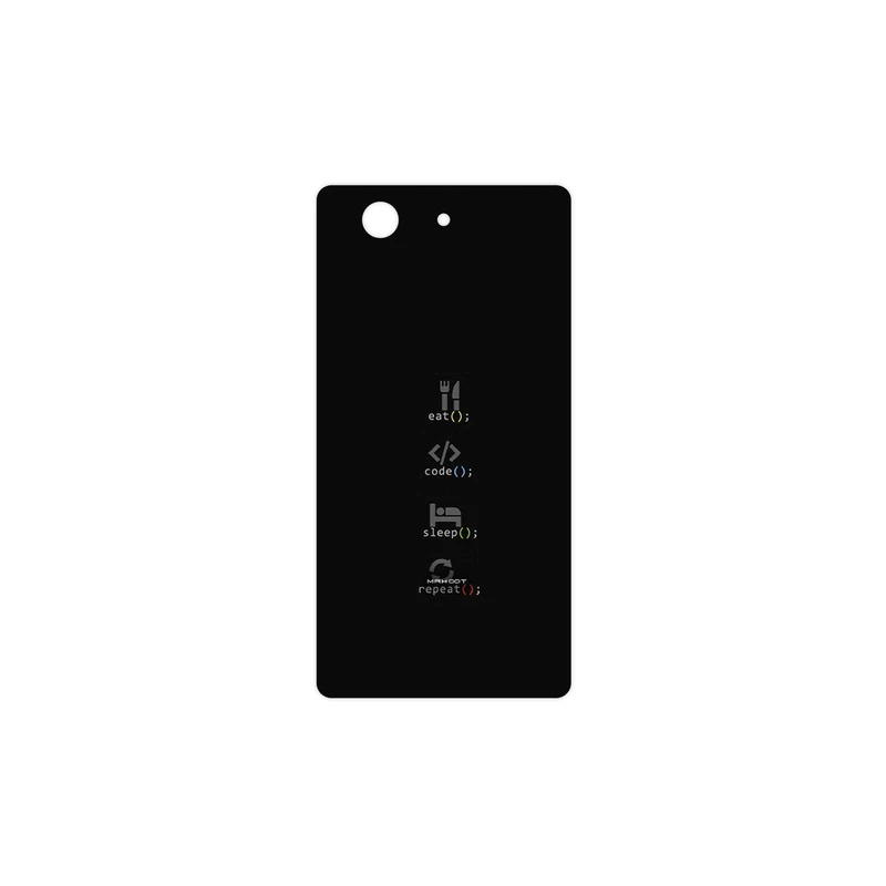 برچسب پوششی ماهوت مدل Programming 2 مناسب برای گوشی موبایل سونی Xperia Z3 Compact