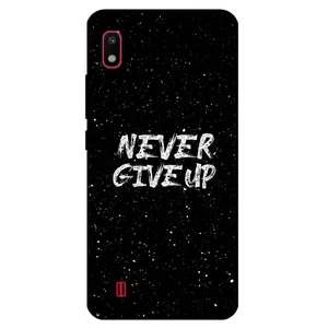 Megafone Never give up 1871 Cover For Samsung Galaxy A10
