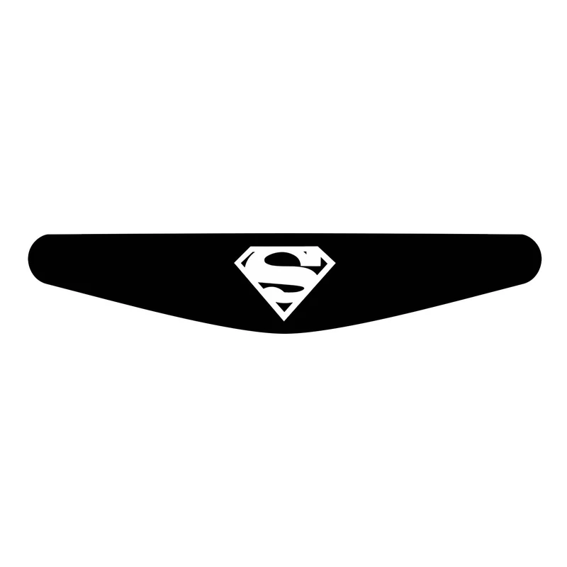 برچسب لایت بار دسته پلی استیشن 4 ونسونی طرح SuperMan Logoبسته 2عددی