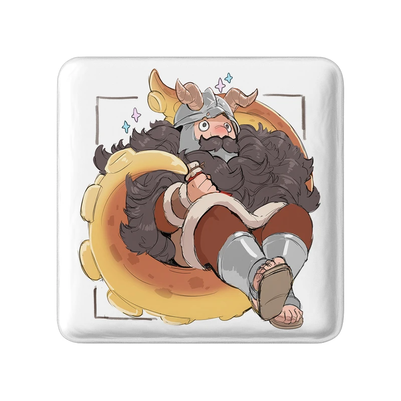 پیکسل خندالو طرح سنشی انیمه خوشمزه در سیاه چال مدل مربعی کد 35949