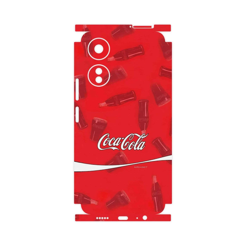 برچسب پوششی ماهوت مدل Coca_Cola_Logo-FullSkin مناسب برای گوشی موبایل آنر X5 Plus