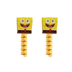 محافظ کابل طرح باب اسفنجی کد Sponge Bob_74 بسته دو عددی
