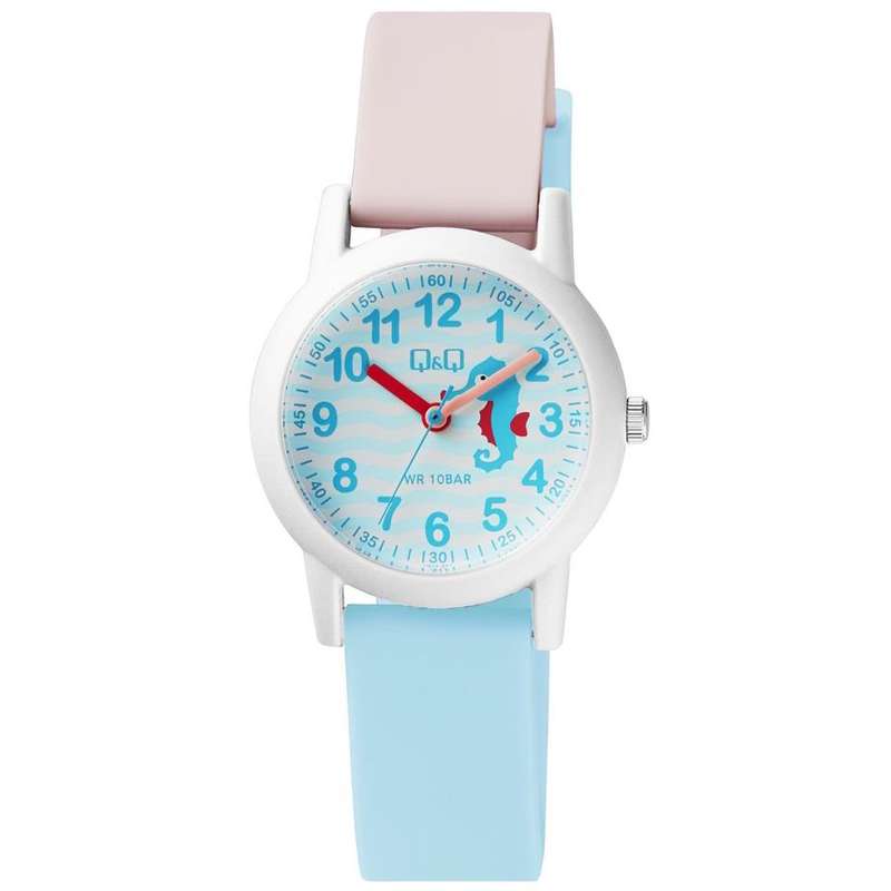 ساعت مچی عقربه ای بچگانه کیو اند کیو مدل VS49j001Y ساعت مچی عقربه ای بچگانه کیو اند کیو مدل VS49j001Y