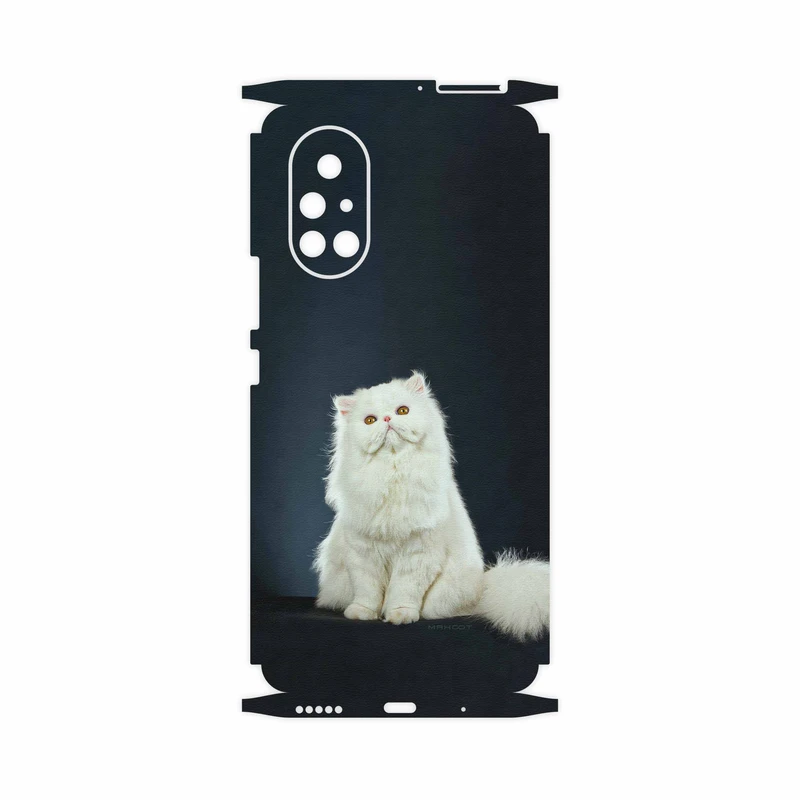 برچسب پوششی ماهوت مدل Persian-cat-FullSkin مناسب برای گوشی موبایل هوآوی Nova 8