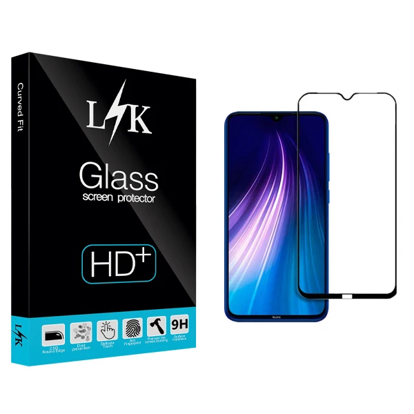 محافظ صفحه نمایش ال کی مدل +HD مناسب برای گوشی موبایل شیائومی Redmi Note 8