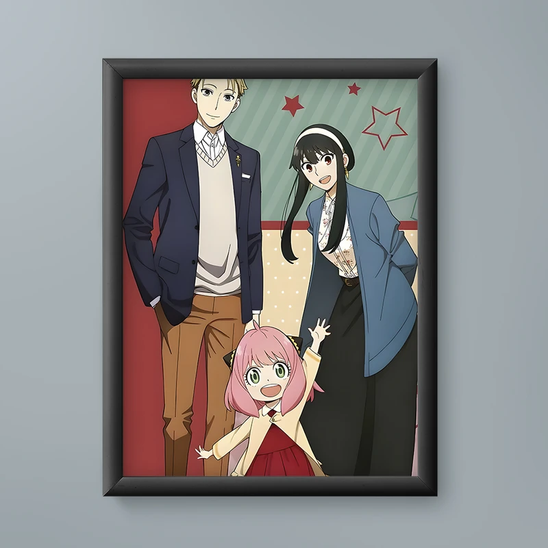 تابلو مدل انیمه اسپای فمیلی spy x family anime 12