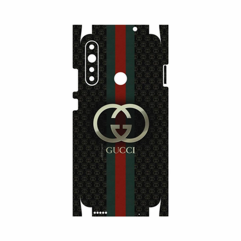 برچسب پوششی ماهوت مدل GUCCI-Logo-FullSkin مناسب برای گوشی موبایل جی پلاس P10 Plus