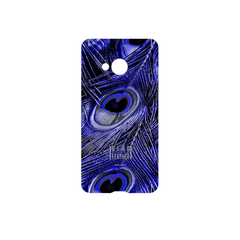 برچسب پوششی ماهوت مدل Purple Feather مناسب برای گوشی موبایل اچ تی سی U Play