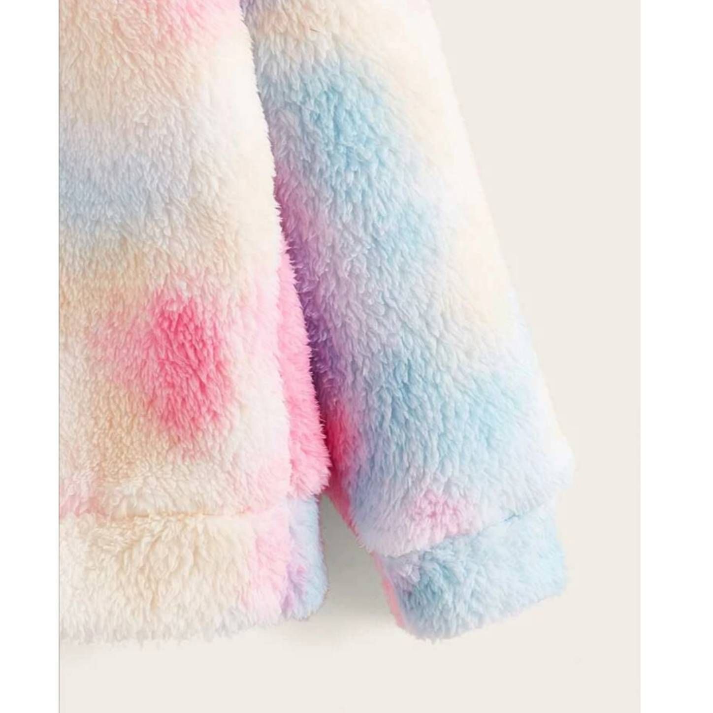 ست سویشرت و شلوارک زنانه مدل آبرنگی - - 4