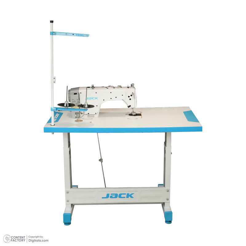 چرخ خیاطی صنعتی راسته دوز جک مدل F12 به همراه میز و پایه
