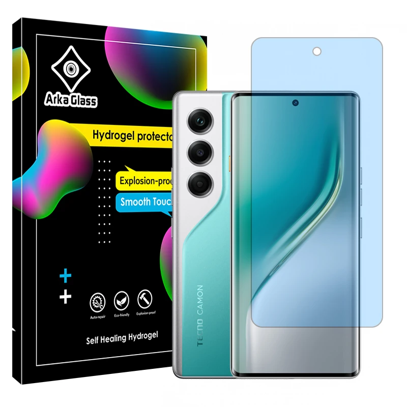 محافظ صفحه نمایش مات ضد اشعه آبی آرکا گلس مدل Tough مناسب برای گوشی موبایل تکنو Camon 40 Pro
