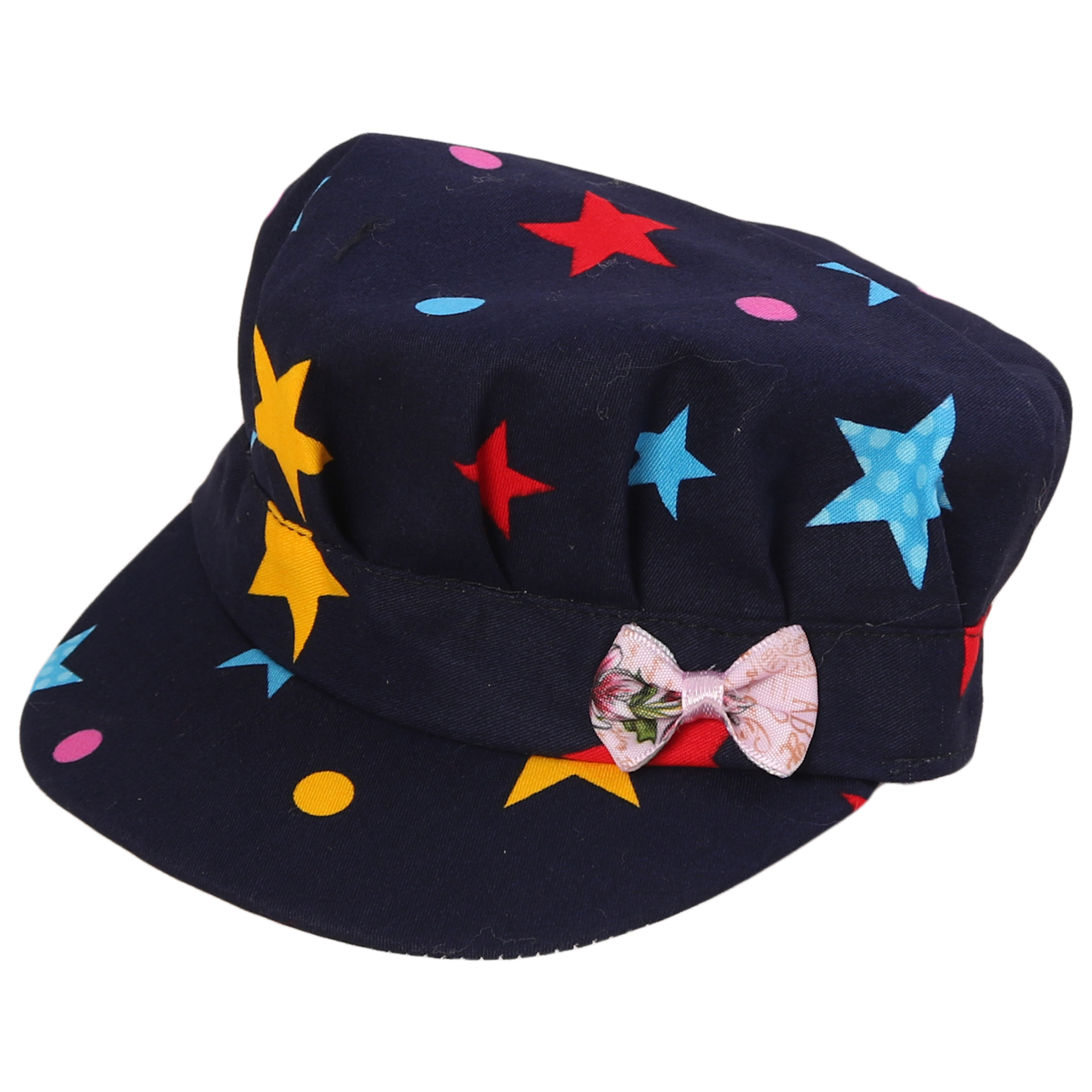 کلاه کپ نوزادی طرح ستاره کد PJ-103889
