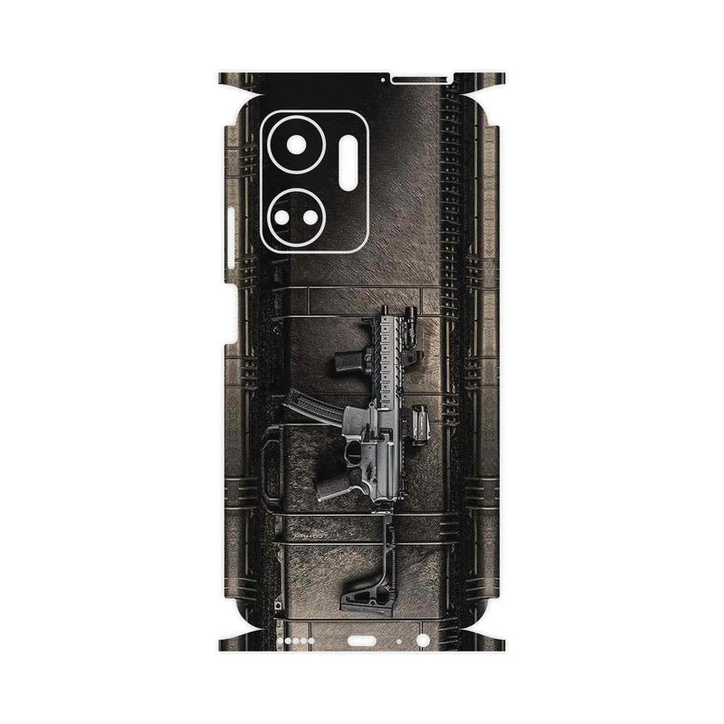 برچسب پوششی ماهوت مدل GUN-FullSkin مناسب برای گوشی موبایل آنر X7a