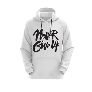 هودی زنانه مدل نوشته کد E12 رنگ سفید