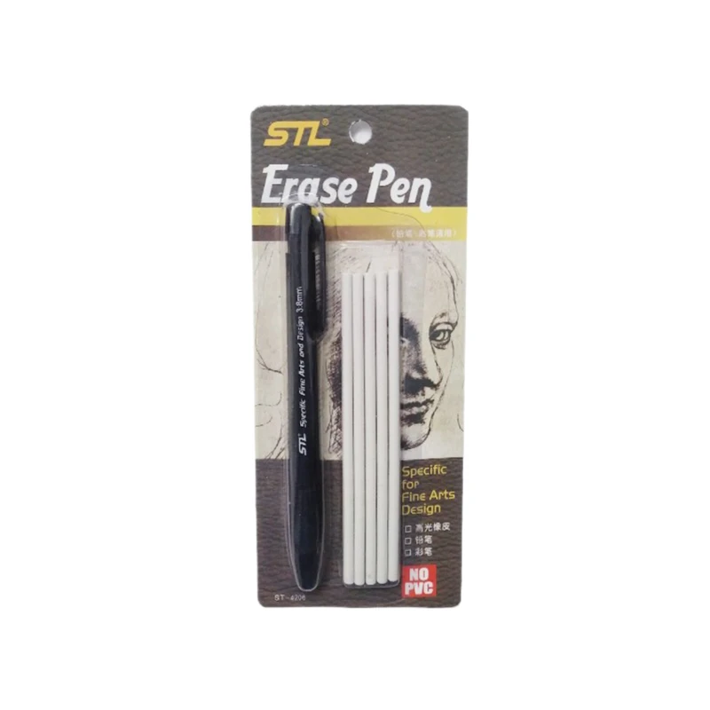 پاک کن اتودی اس‌تی‌ال مدل Erase Pen بسته ۷ عددی