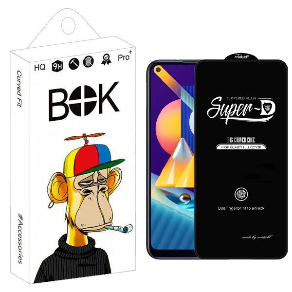 محافظ صفحه نمایش بوک مدل SuperD Glavers مناسب برای گوشی موبایل سامسونگ Galaxy a11 / M11